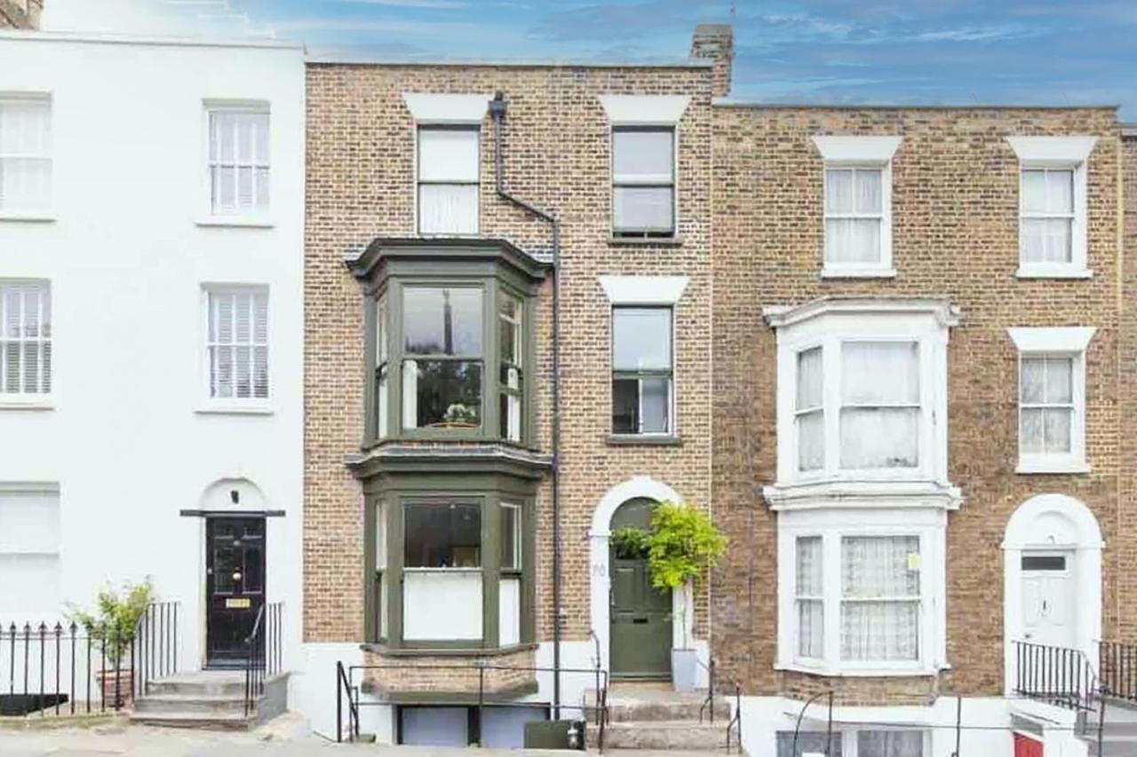 Unique Georgian Garden Flat In Central Margate Apartment Bagian luar foto