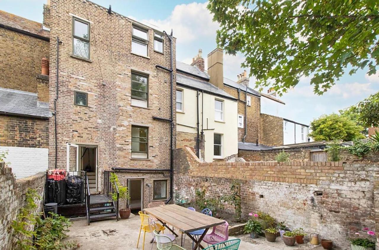 Unique Georgian Garden Flat In Central Margate Apartment Bagian luar foto